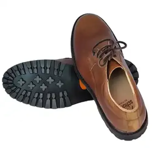 zwiegenähter halbschuh kenzen braun