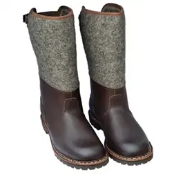 zwiegenähte filzschaftstiefel